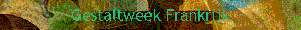 Gestaltweek Frankrijk
