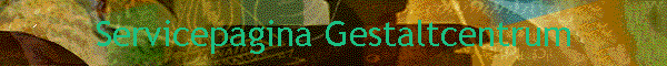 Servicepagina Gestaltcentrum