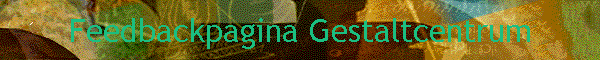 Feedbackpagina Gestaltcentrum